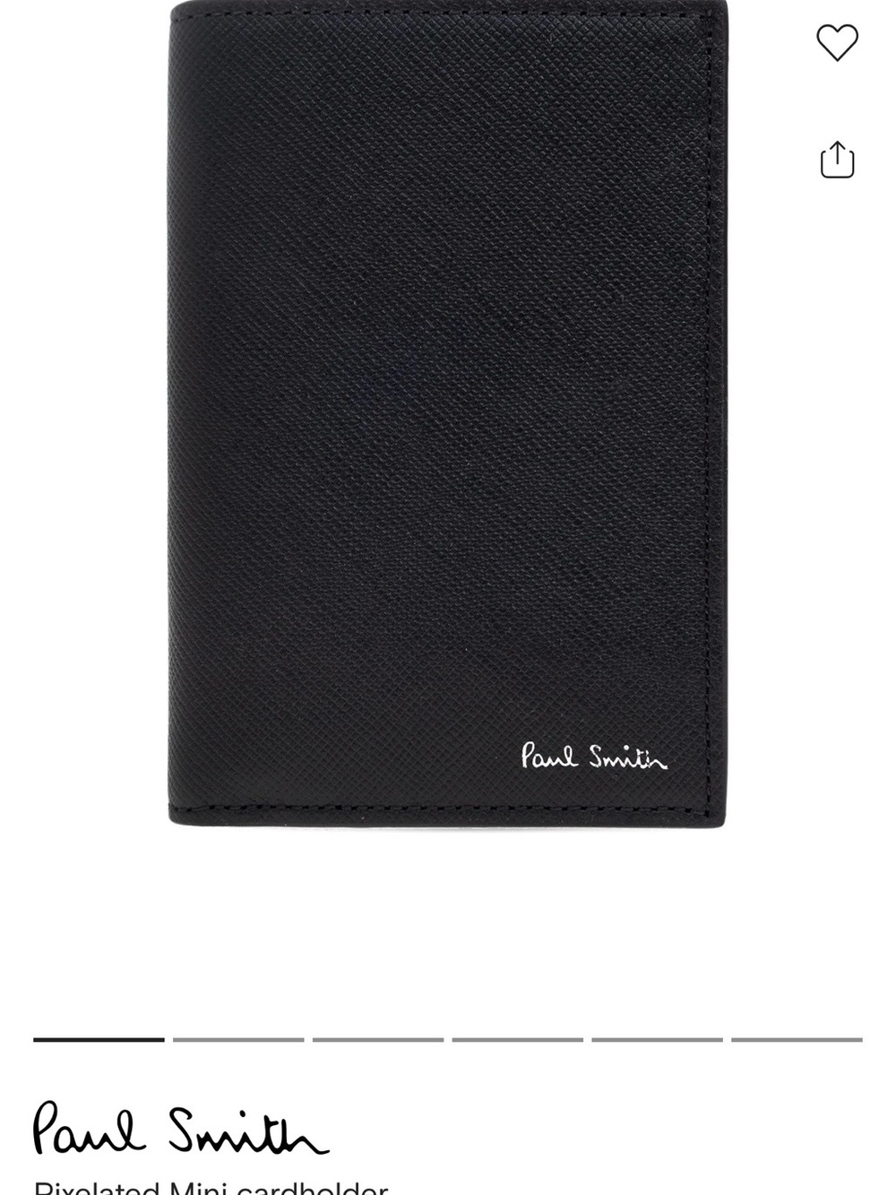 Paul Smith Pixelated Cardholder